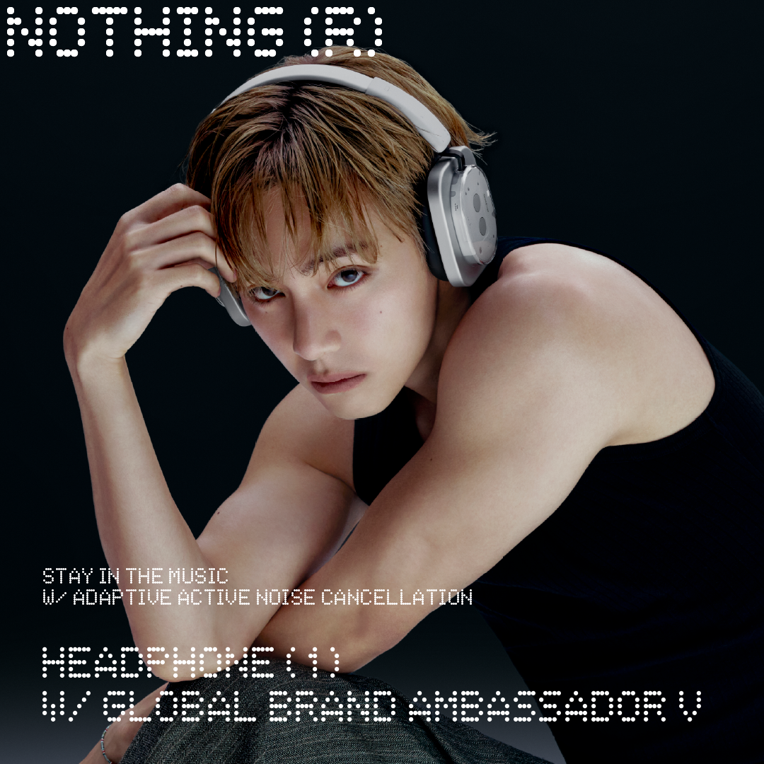 thumbnail video image 2 of Nothing Headphone (1) Hybrid Active Noise Cancelling Headphones, Wireless Over-Ear Headphones with 6 Mics, 80Hrs Playtime, Hi-Res Audio, KEF-Tuned, Spatial Sound, Comfort Fit & Fast Charging White, 2 of 11