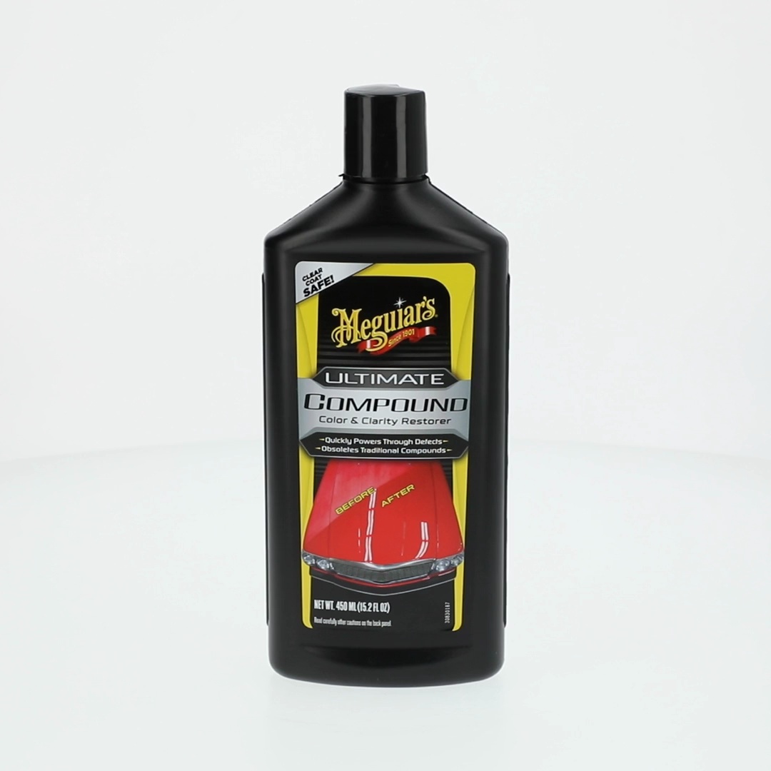 Meguiar's Ultimate Compound Car Polish, G17216, 15.2 oz for Auto