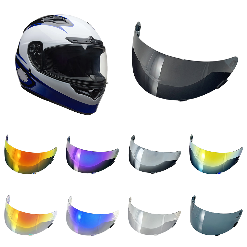 thumbnail video image 2 of Qualifier Visor for BELL Qualifier DLX, Vortex, Revolver, Star, RS-2, RS-1 Helmet Face Shield, 2 of 6