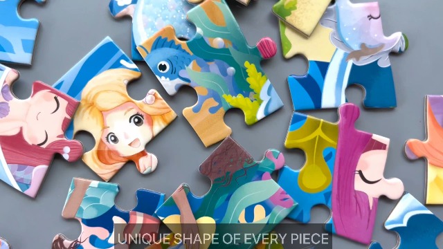 thumbnail video image 2 of 60 Piece Puzzles for Kids Ages 4-6 QUOKKA - Jigsaw Puzzles for Toddlers 3-5 - Gift Educational Game, 2 of 7