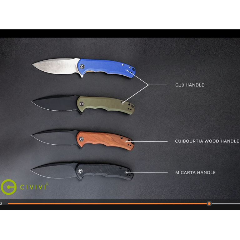 CIVIVI Praxis Folding Pocket Knife 3.75