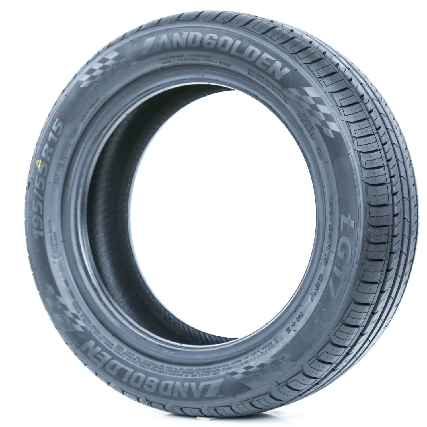 inuMura（5点） Accelera Iota ST68 High-Performance All-Season Tire, 255
