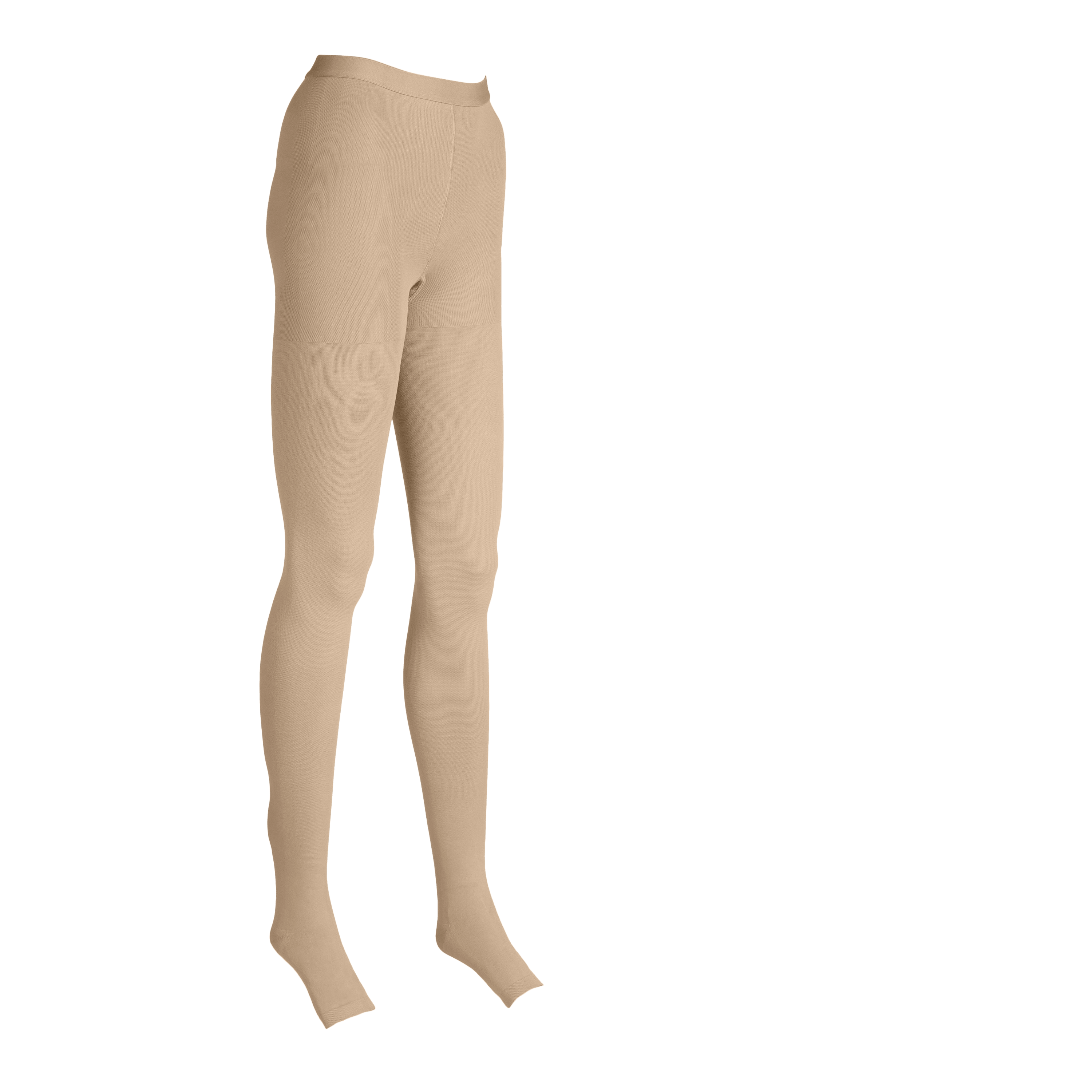 6XL Plus Size Support Tights 20-30mmHg for Saphenous Vein - Beige, 6X-Large