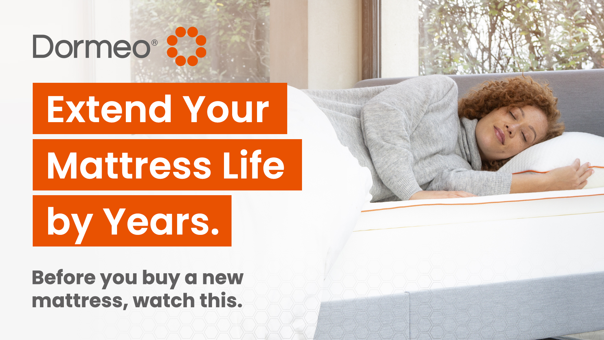 thumbnail video image 2 of Dormeo Premium Mattress Protector Queen Bed Waterproof Mattress Protector with Cooling Technology, 2 of 12