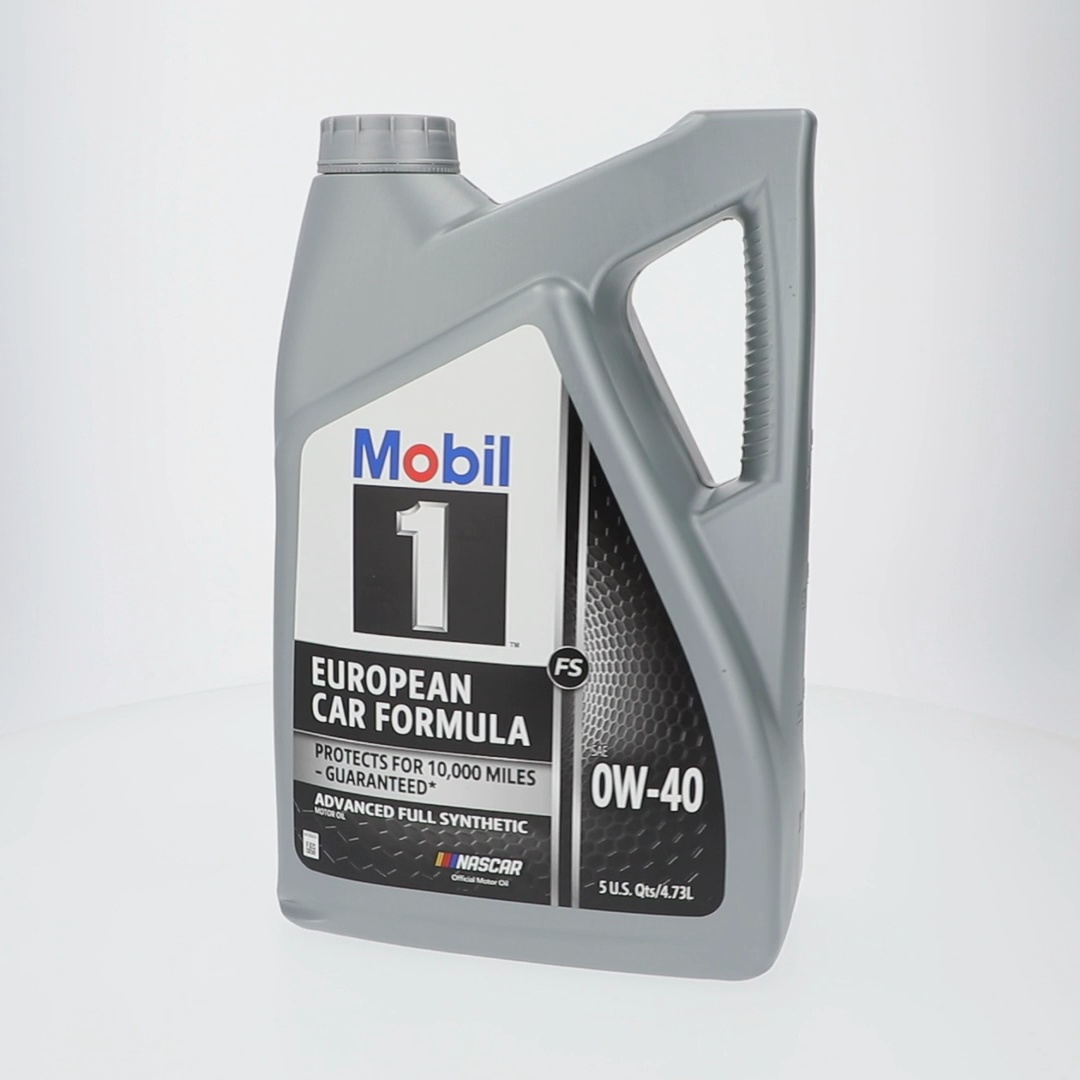 Mobil 1 FS European Car Formula Full Synthetic Motor Oil 0W-40, 5