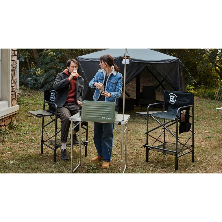 Directors Chairs KingCamp Extra Tall Director Chair Bar Height