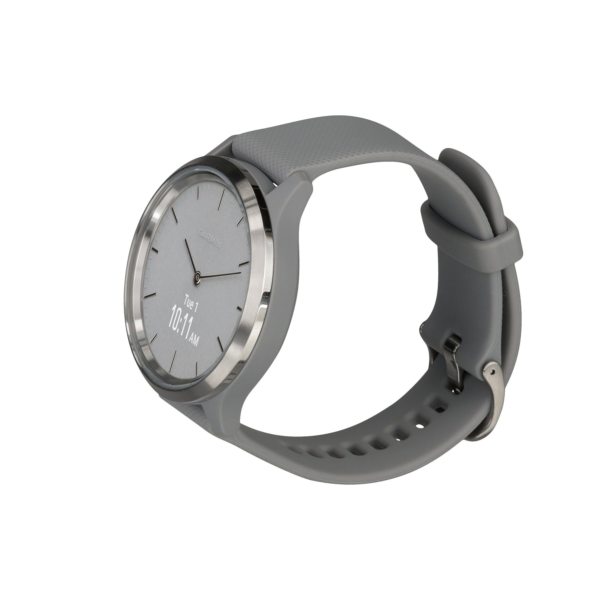 Garmin Vivomove 3 Hybrid Smartwatch with Slate Stainless Steel