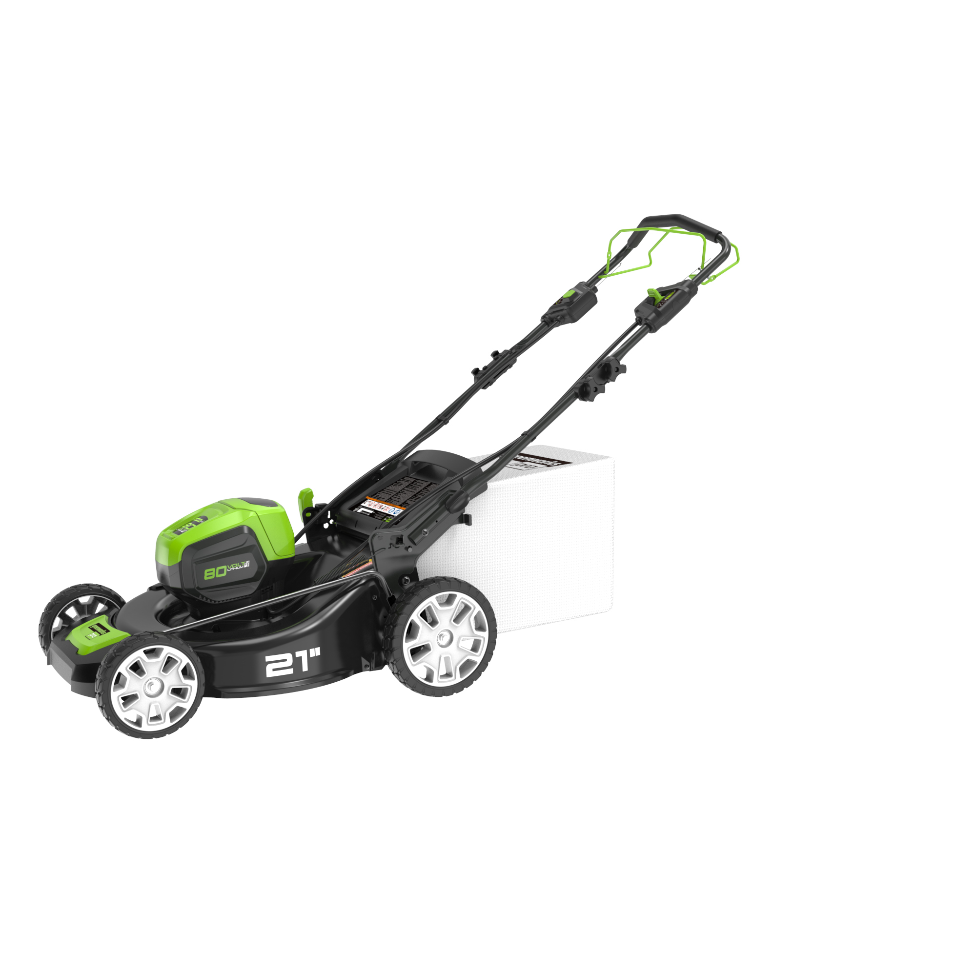 80V 21-Inch Cordless Lawn Mower
