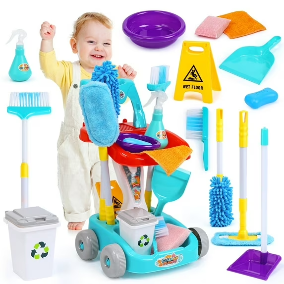 Dustpan Set Child Size Broom Walmart Mop Kids Broom And Dustpan