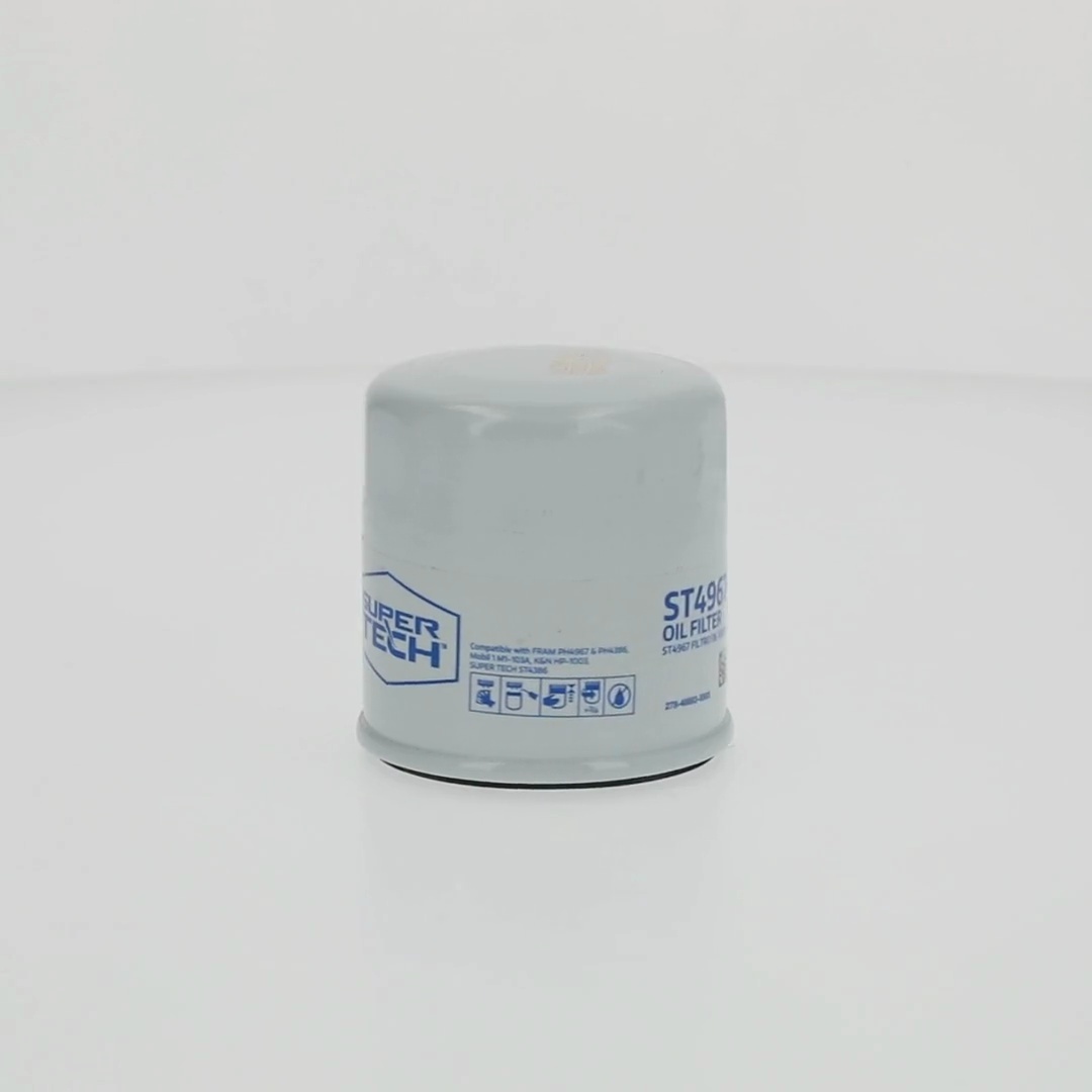 6 pack) SuperTech ST4967 10K mile Spin-on Oil Filter, , for