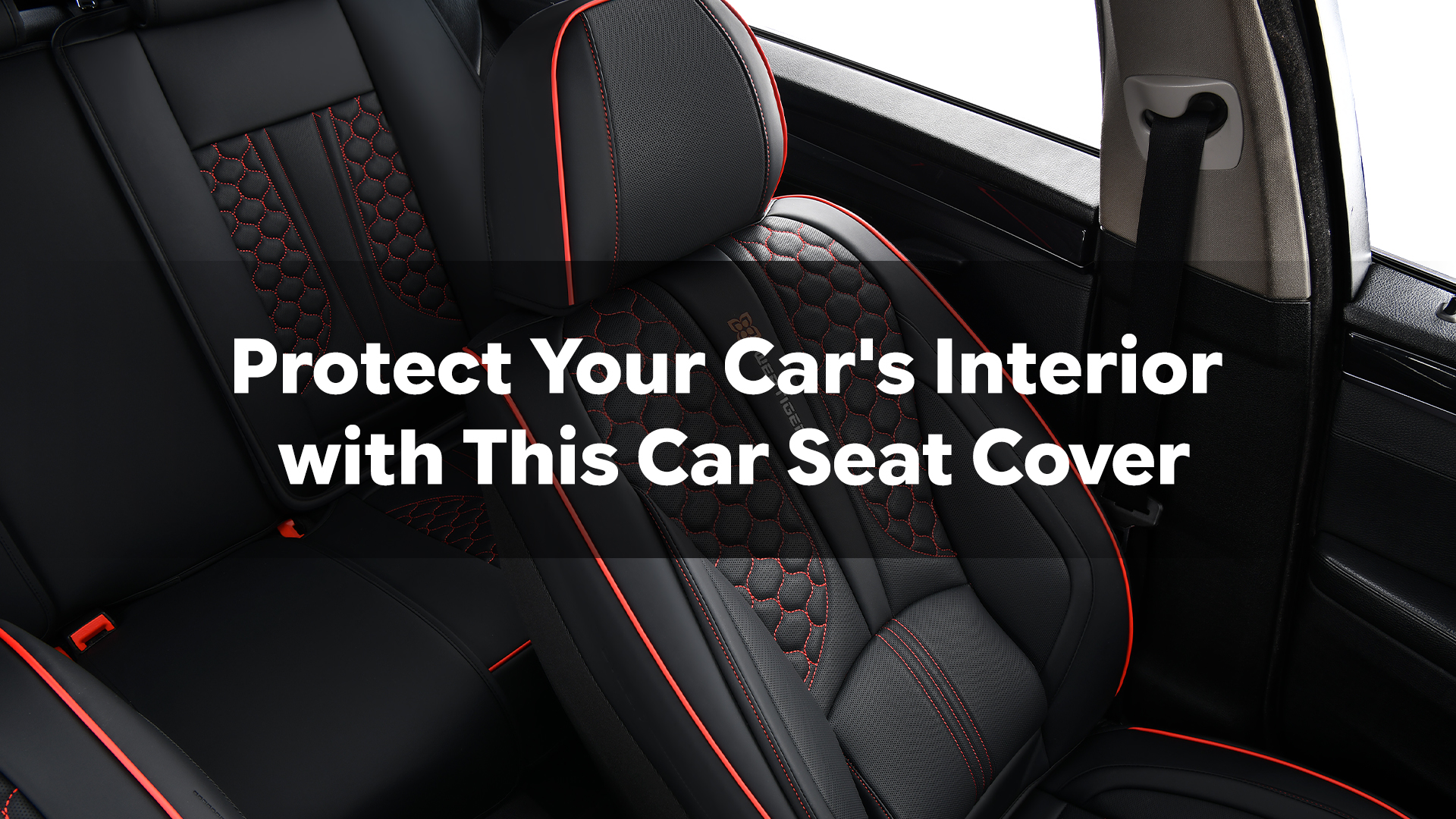 thumbnail video image 2 of 2002 for Toyota Camry Car Seat Protectors PU Leather Interior Protection Custom Fit Driving Comfort Full Seat Access, 2 of 10