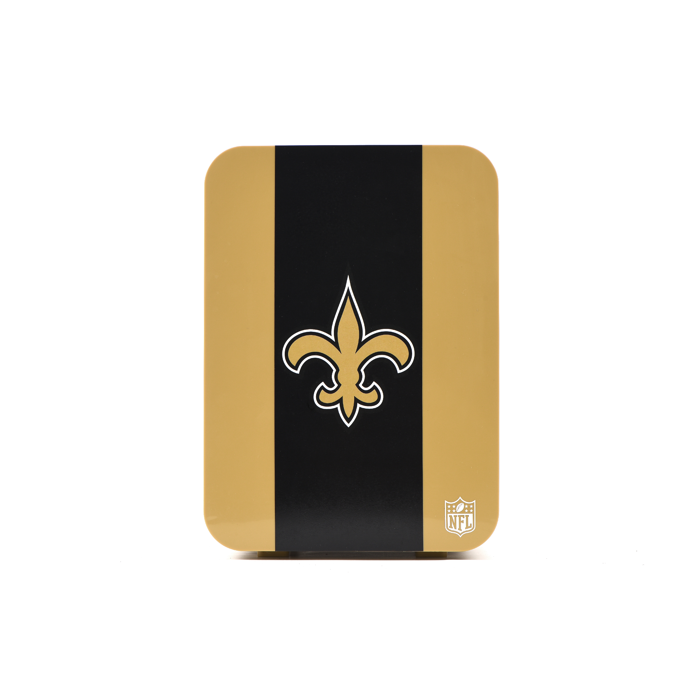 NFL New Orleans Saints Mini Fridge, Old Gold, 4L, 6 Cans - Walmart.com