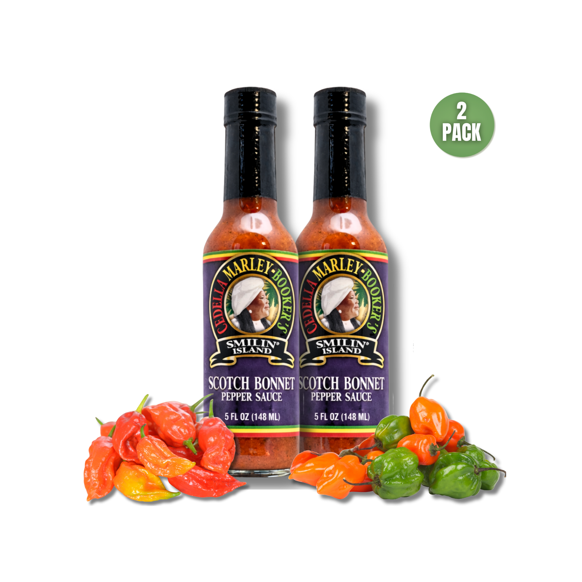 thumbnail video image 2 of Smilin Island Scotch Bonnet Pepper Hot Sauce, Caribbean Style, Bold Island Heat, 5 fl oz, 2 of 8