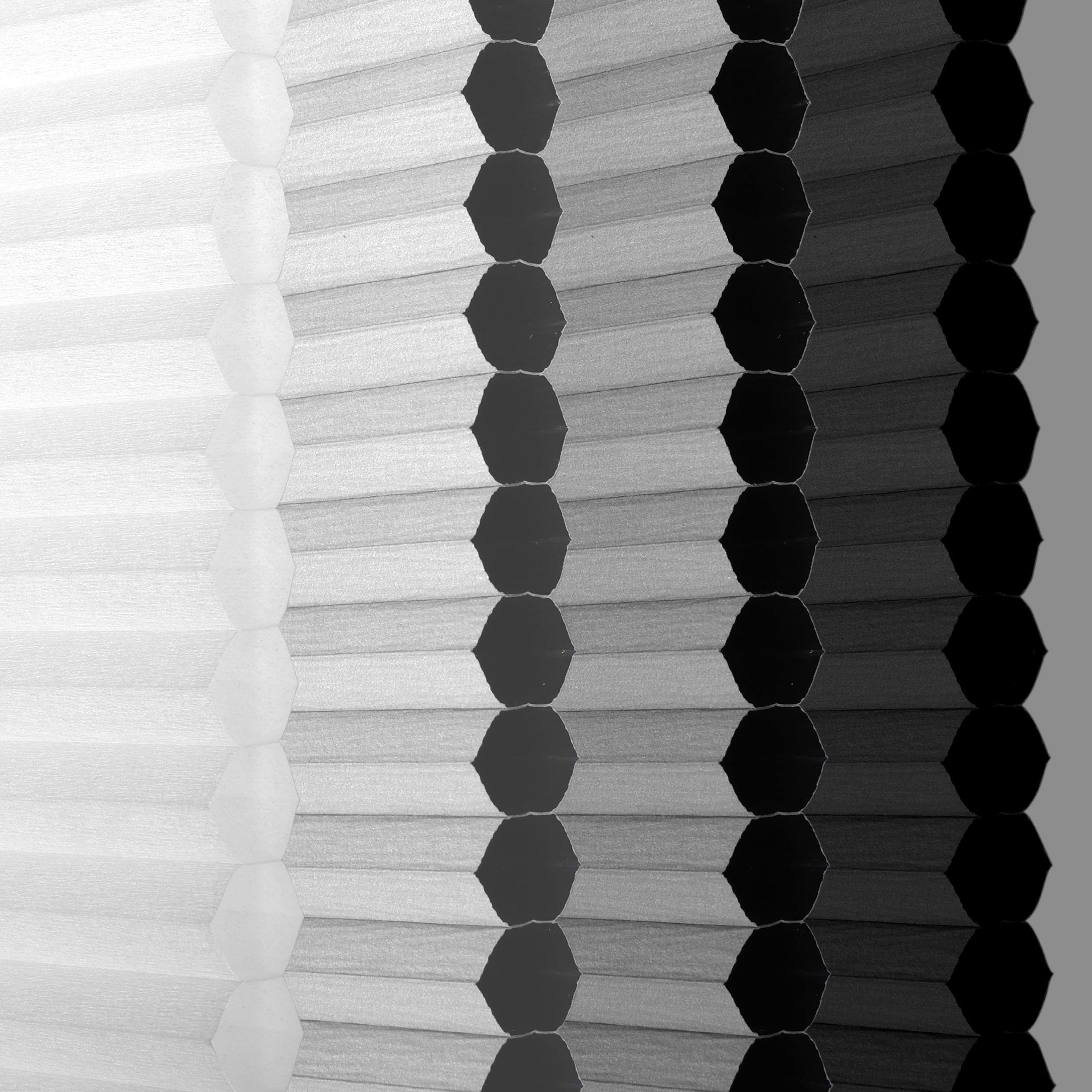 thumbnail video image 2 of No Drill No Tools Cellular Shades Cordless Top Down Bottom Up Honeycomb Blinds Blackout Window Blinds Easy to Install, Blackout-White, 36.5"W x 64"H, 2 of 10