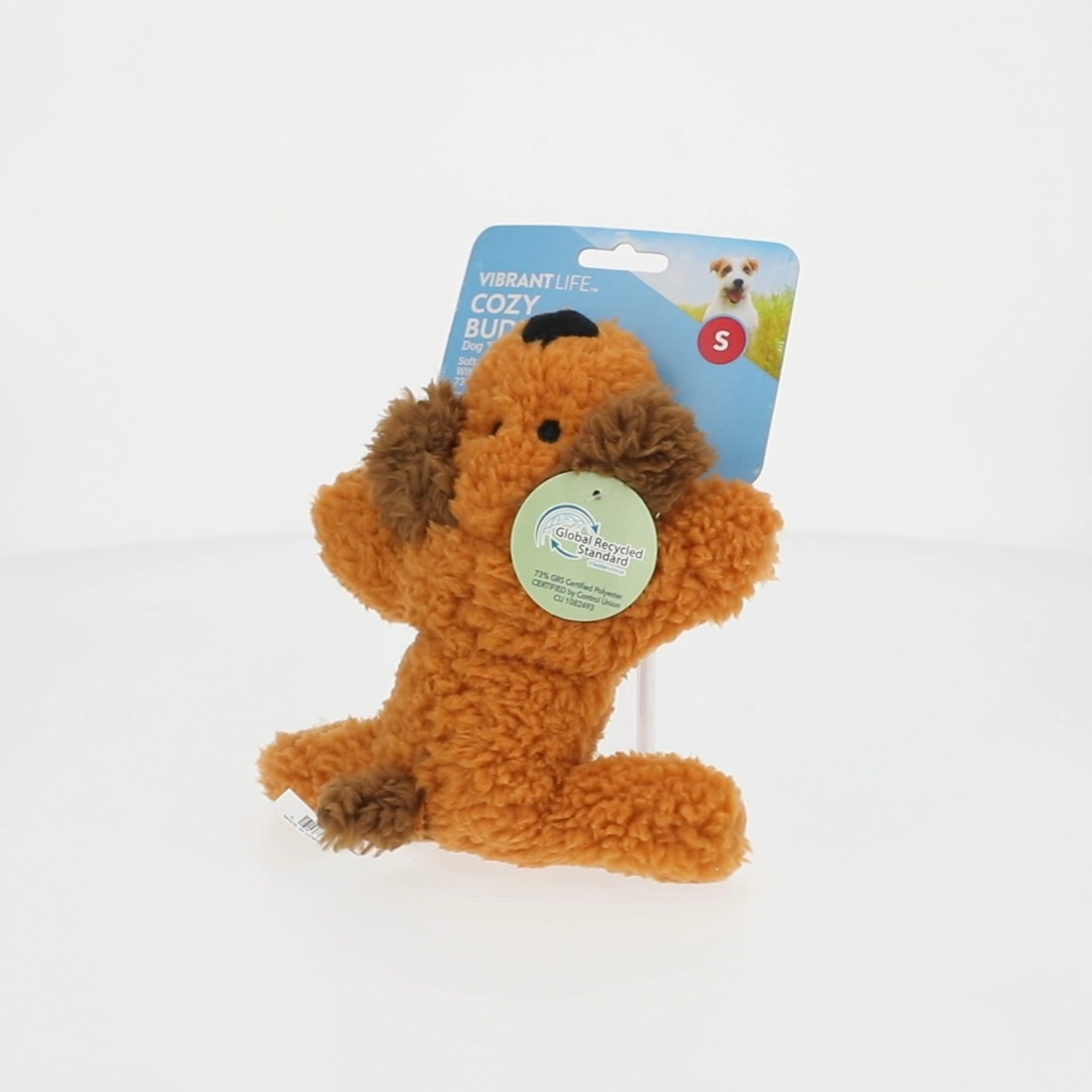 Vibrant Life Cozy Buddy Floppy Dog Toy, Chew Level 1 - Walmart