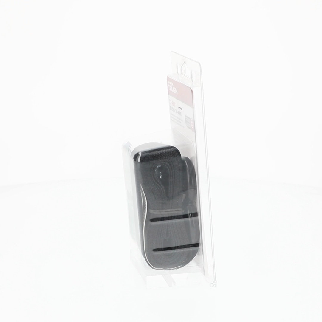 Kunststoffhalter M4 Verstellbar Schwarz Gummiert 9mm CX-09