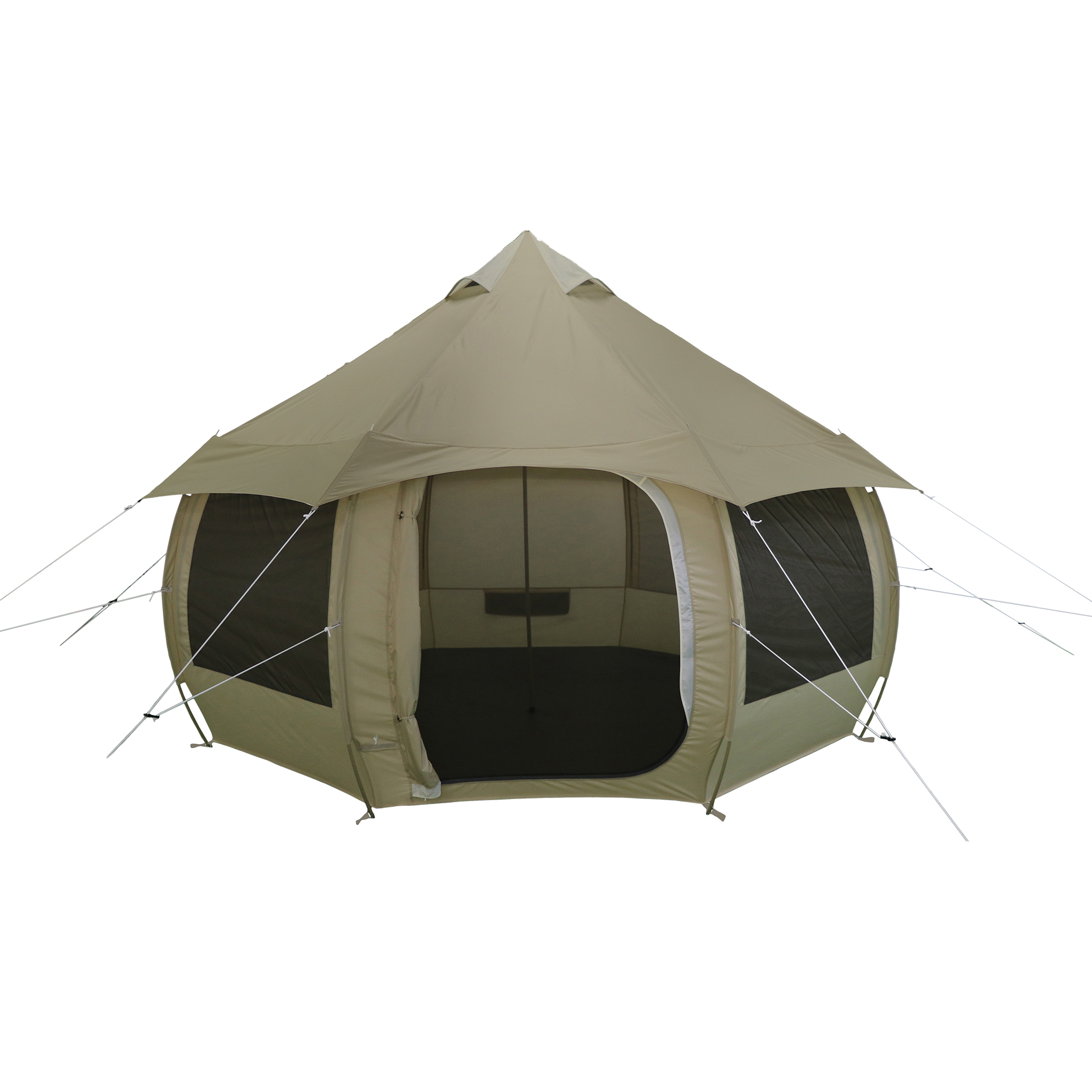Ozark Trail Mushroom Glamping Bell Tent, with Ripstop Fabric, 6