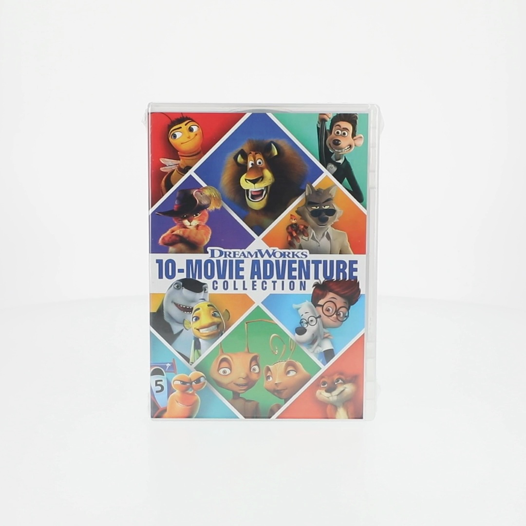 DreamWorks 10-Movie Adventure Collection DVD, Animation, PG