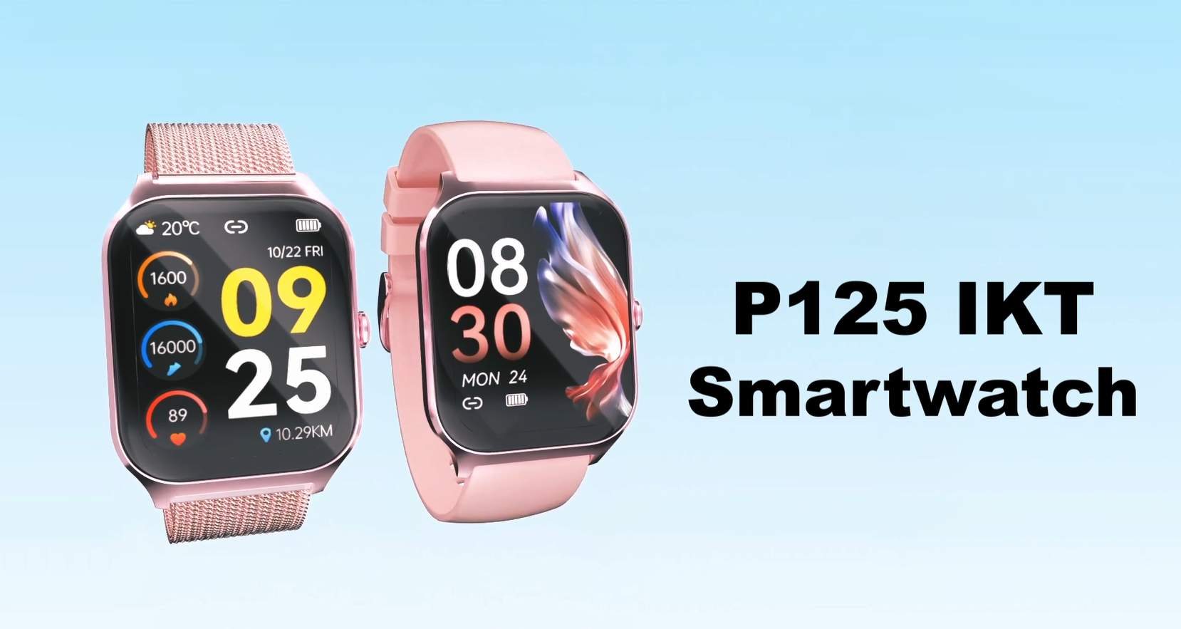 thumbnail video image 2 of Smart Watch Fits for Android and IPhone, 1.85 inch Fitness Tracker, Men Women's Smartwatch with Answer/Make Calls/120+ Sports Modes/Message Reminder, IP68 Waterproof, for Gift Rose, 2 of 11