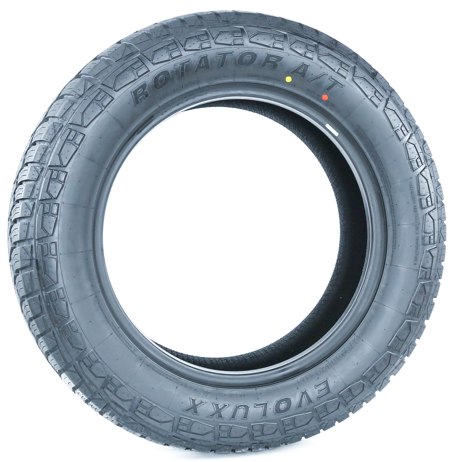 265 75 R18 Evoluxx Rotator A/T 265/70R18 116T (BSW) AT All Terrain Tire ...