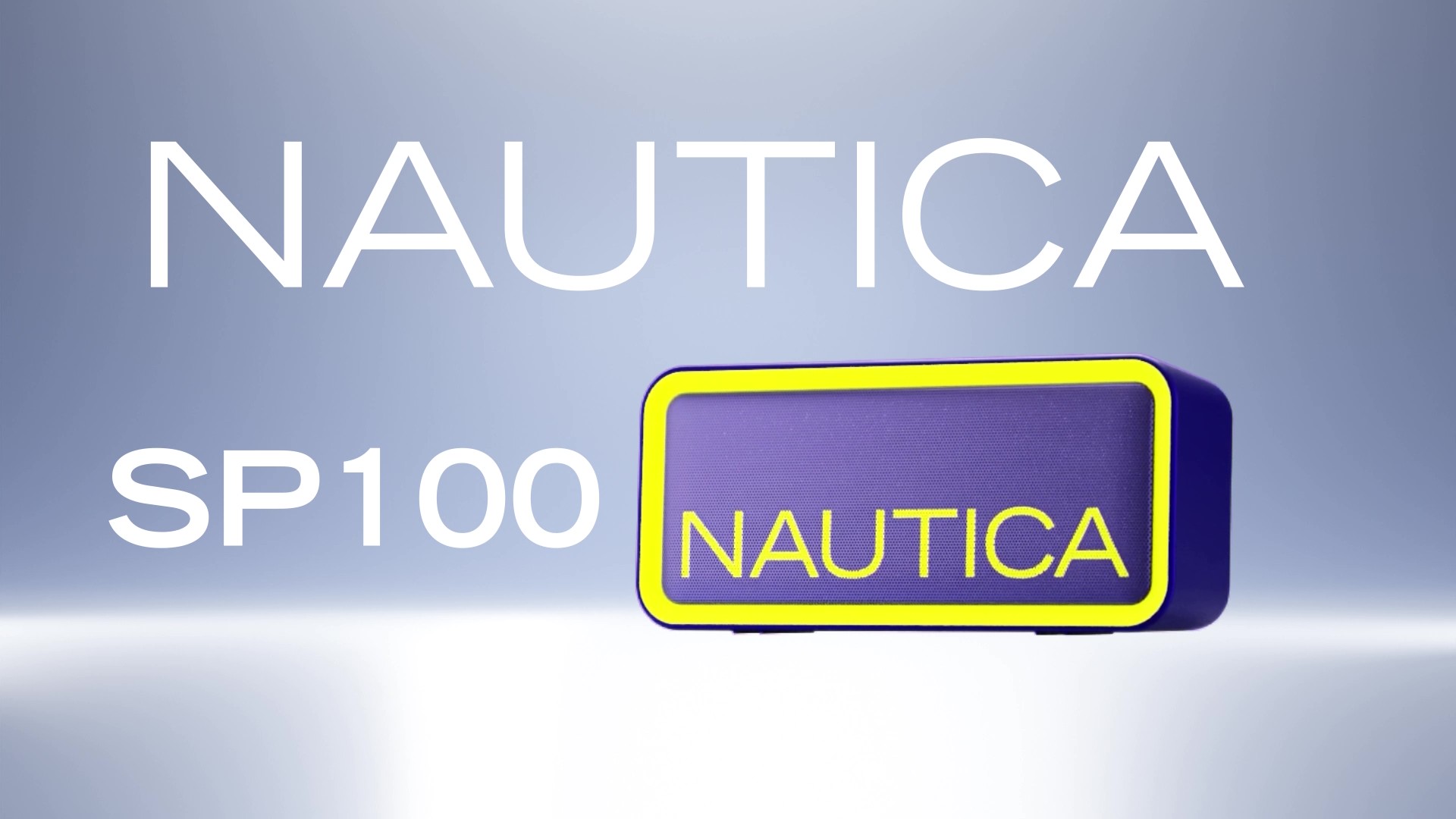 thumbnail video image 2 of Nautica Urban SP100 Bluetooth Portable Speaker , Navy Blue , UCCSP01-3, 2 of 8