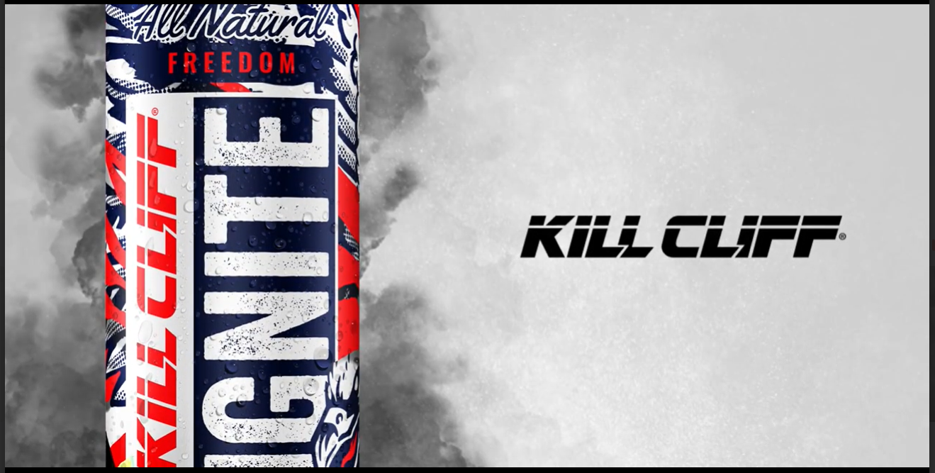thumbnail video image 2 of Kill Cliff Energy- Cherry Lime Grenade- Clean Energy Drink- 12 oz, 12 Pack, 2 of 7