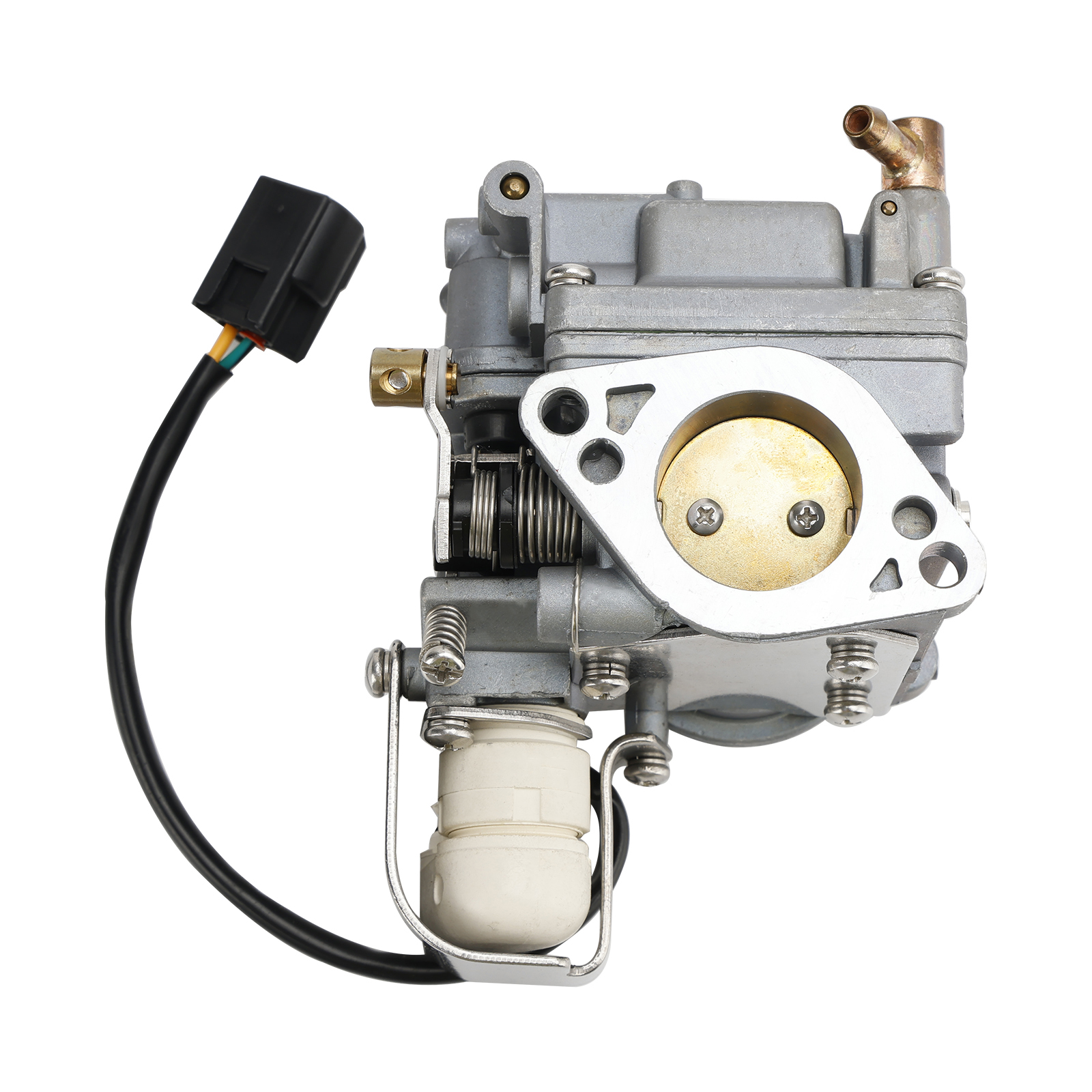 thumbnail video image 2 of 65W14901 Carburetor for Yamaha Outboard Engine All 4 Stroke 20HP 25HP 65W-14901-10 65W-14901-11 65W-14901-12, 2 of 8
