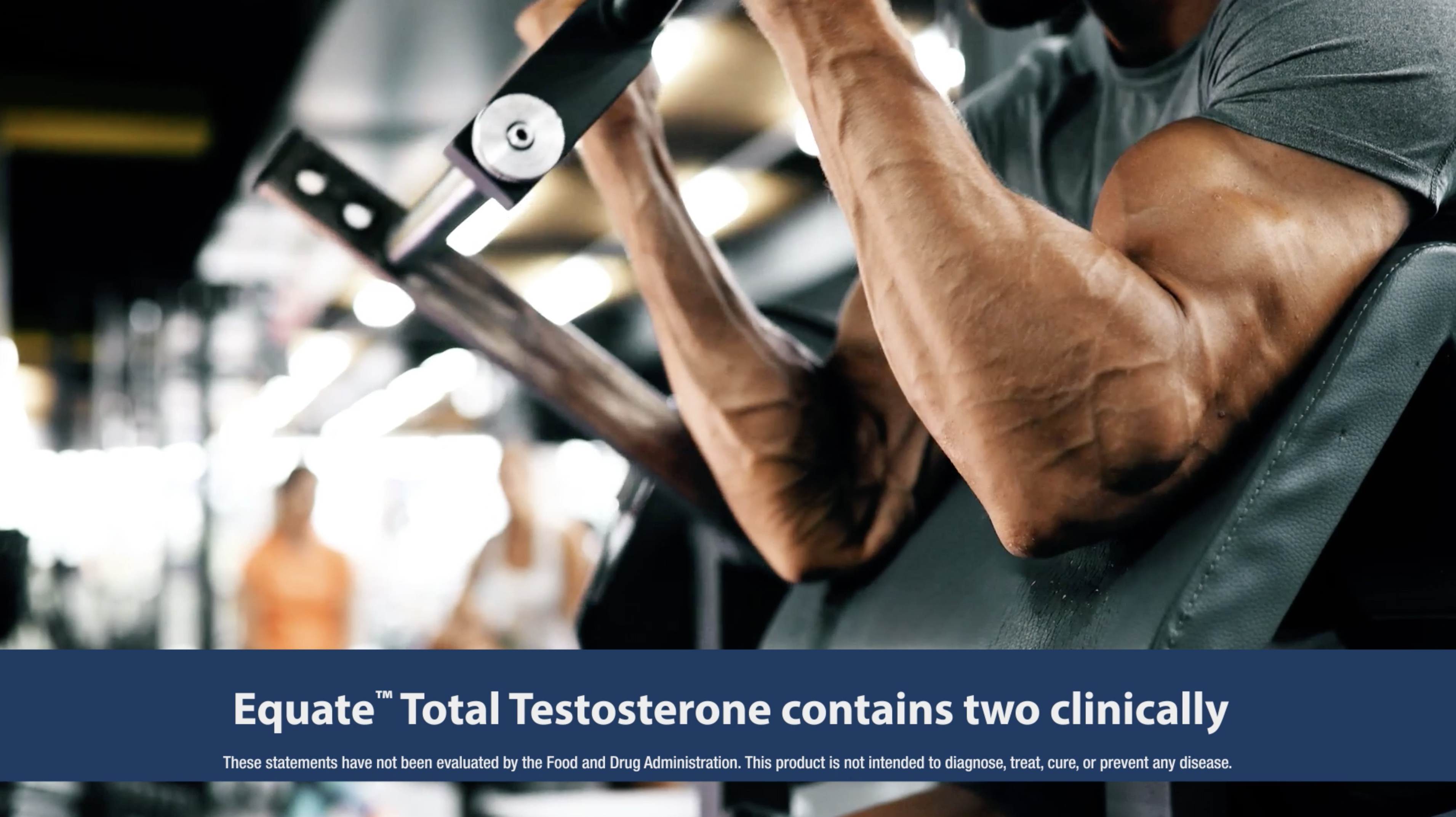 thumbnail video image 3 of Equate Men's Total Testosterone with KSM-66 Ashwagandha Dietary Supplement, 60 Count, Compare to Ageless Male® Max™, 3 of 10