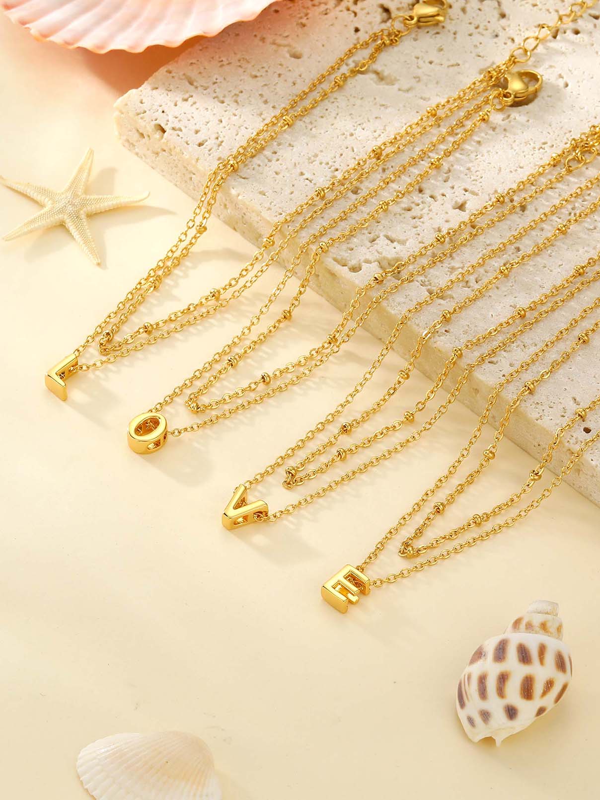 thumbnail video image 2 of FaithHeart Initial W Ankle Bracelets for Women, Waterproof 14k Gold Plated Initial Anklets Non Tarnish Stainless Steel Layered Anklet Summer Beach Foot Jewelry Gift for Girlfriend Valentine's Day, 2 of 8