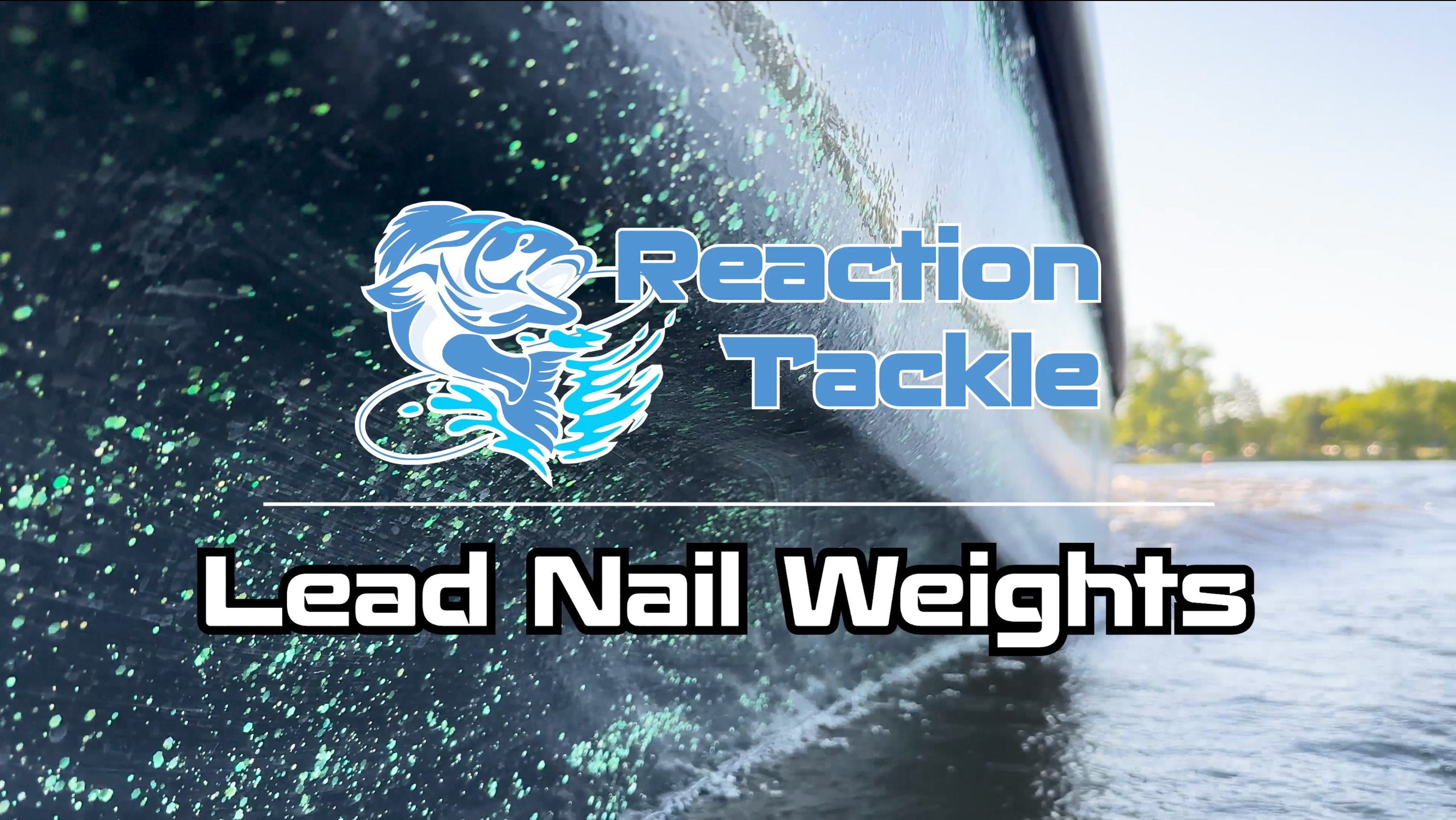 thumbnail video image 2 of Reaction Tackle Lead Nail Weights - Variety Pack 100pcs - 25 of each size, 2 of 5