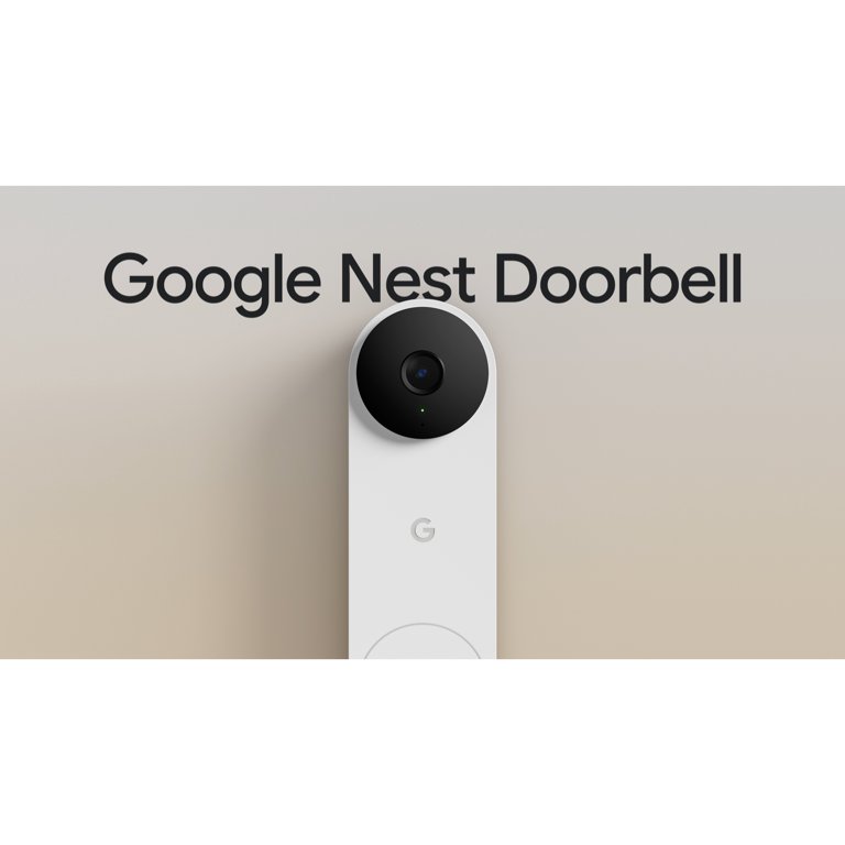 Google Nest Doorbell (Wired, 3rd Gen) Video Doorbell Camera with - Main Image