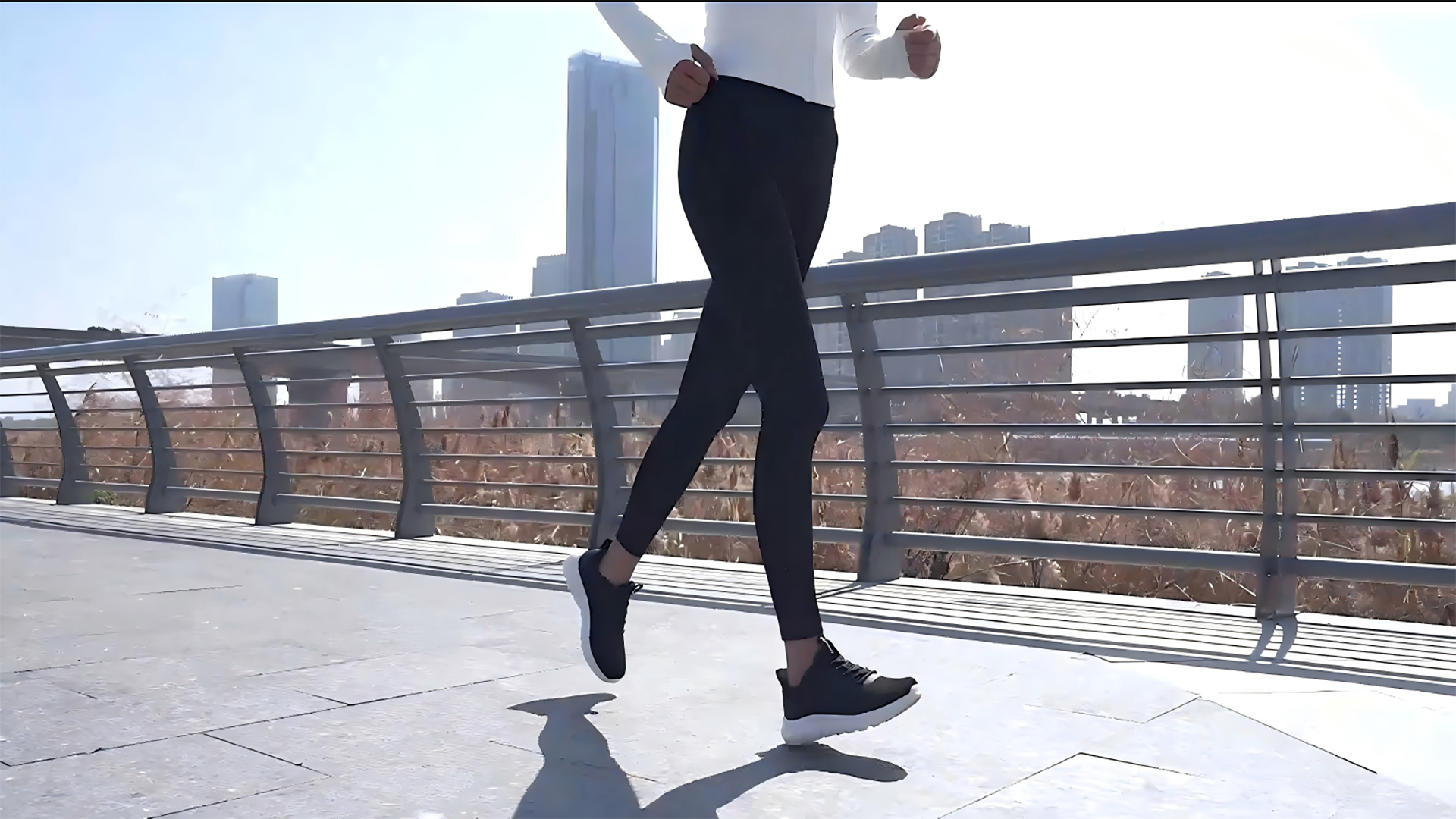 thumbnail video image 2 of Rumpra Women's Lightweight Running Sneakers, Breathable Mesh Cushioned Shoes with Non Slip EVA Outsole for Gym Jogging Daily Wear, 2 of 7