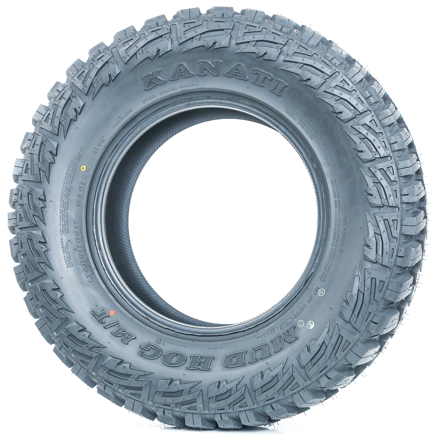 Kanati Mud Hog Mud Terrain LT285/70R17 123/120Q E Light Truck Tire