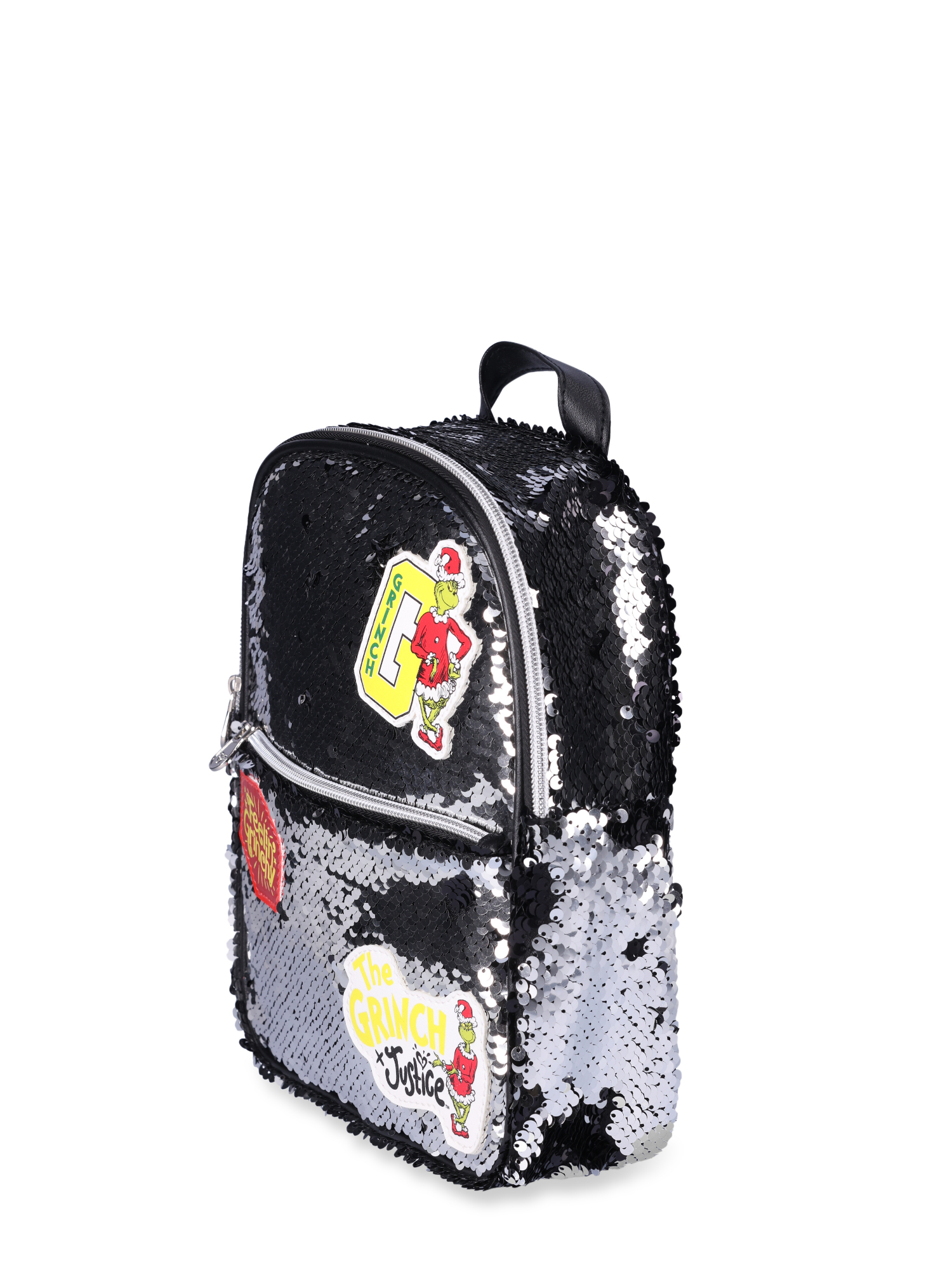 Justice The Grinch Girls Max Reindeer Sequin Mini Backpack 