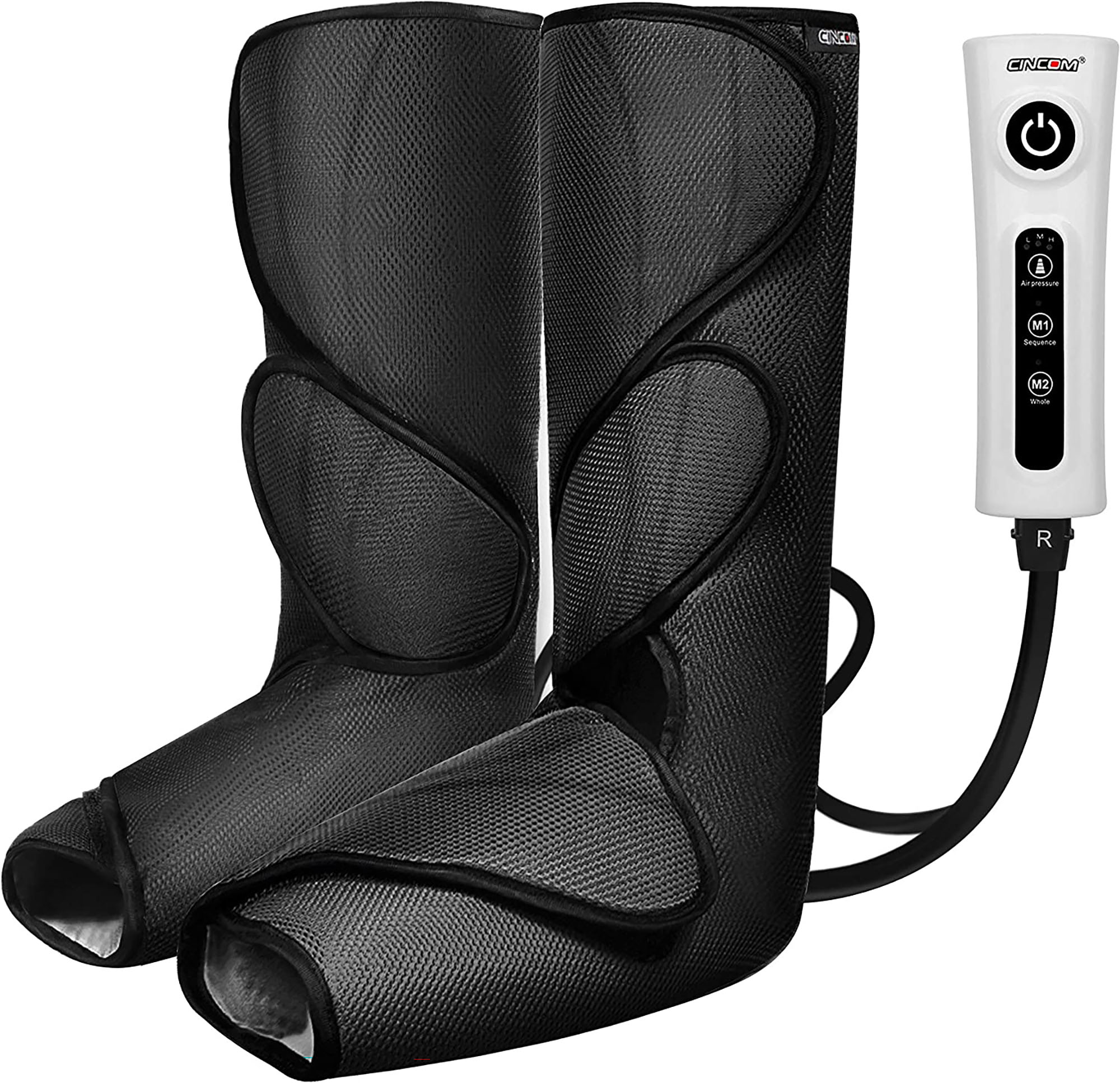 thumbnail video image 2 of CINCOM Leg Massager for Circulation Air Compression Foot and Leg Massage FSA/HSA Eligible, 2 of 11