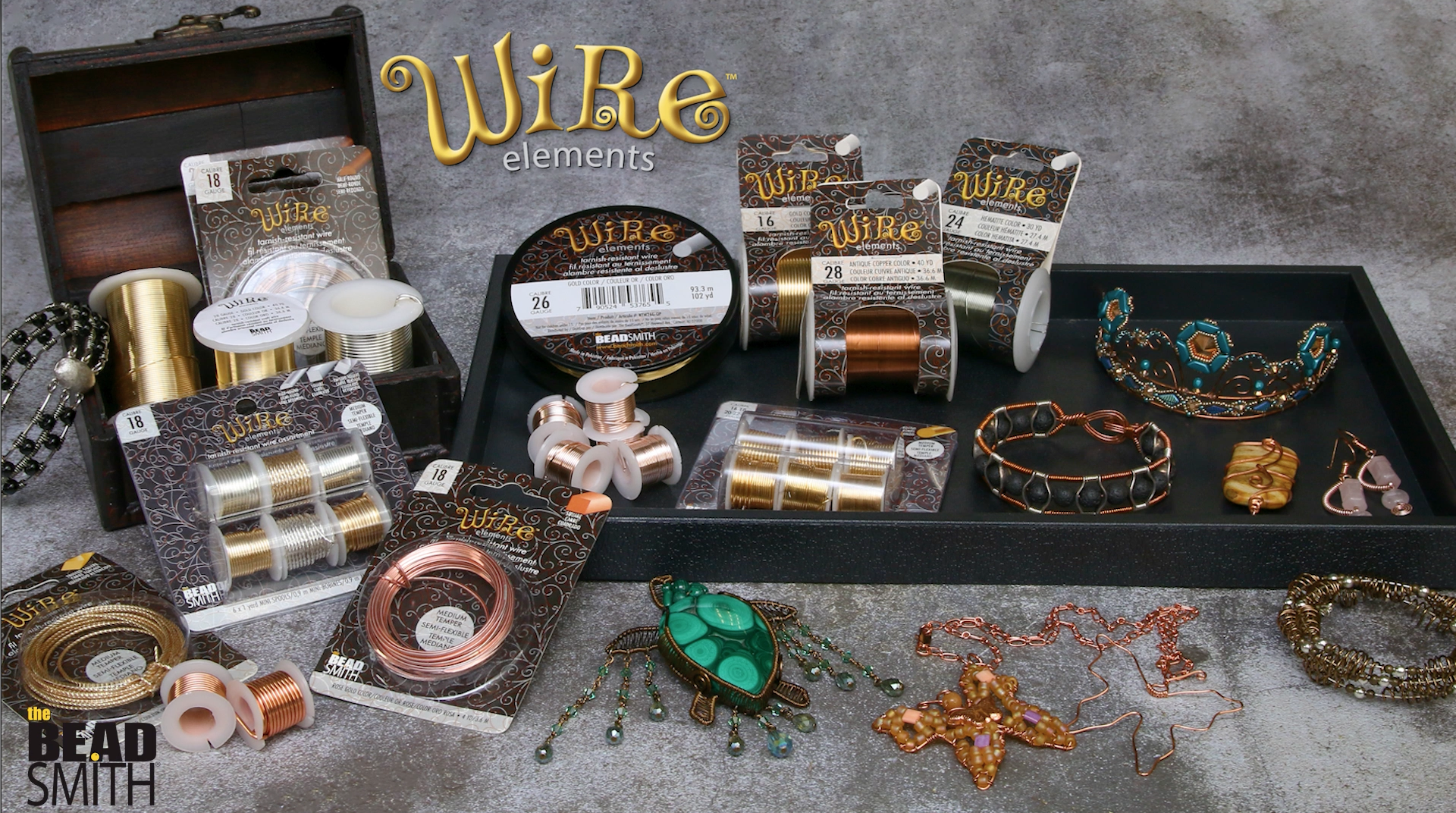 thumbnail video image 2 of The Beadsmith Wire Elements 24-Gauge Lacquered Tarnish-Resistant Copper Wire for Jewelry Making, 30 Yard, 27.43 Meter Spool (Rose Gold), 2 of 8