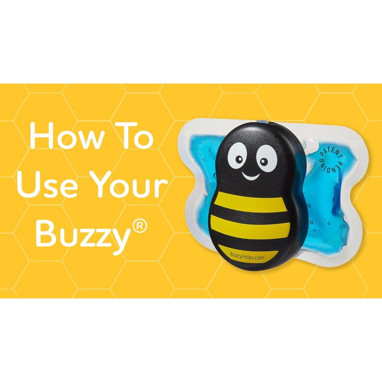 Buzzy Personal Vibrating Ice Pack, Non-Invasive Pro Cold Pad Device Best  for Quick Tattoos, LadyBuzz