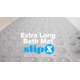 thumbnail video image 2 of SlipX Solutions 39 x 16 Extra Long Vinyl Non-Slip Bath Mat in Black, 2 of 8