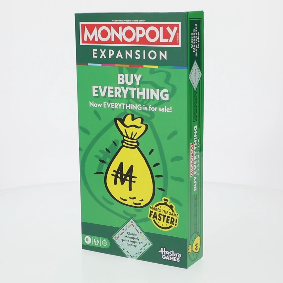 Monopoly Buy Everything Expansion for Classic Board Game, Short