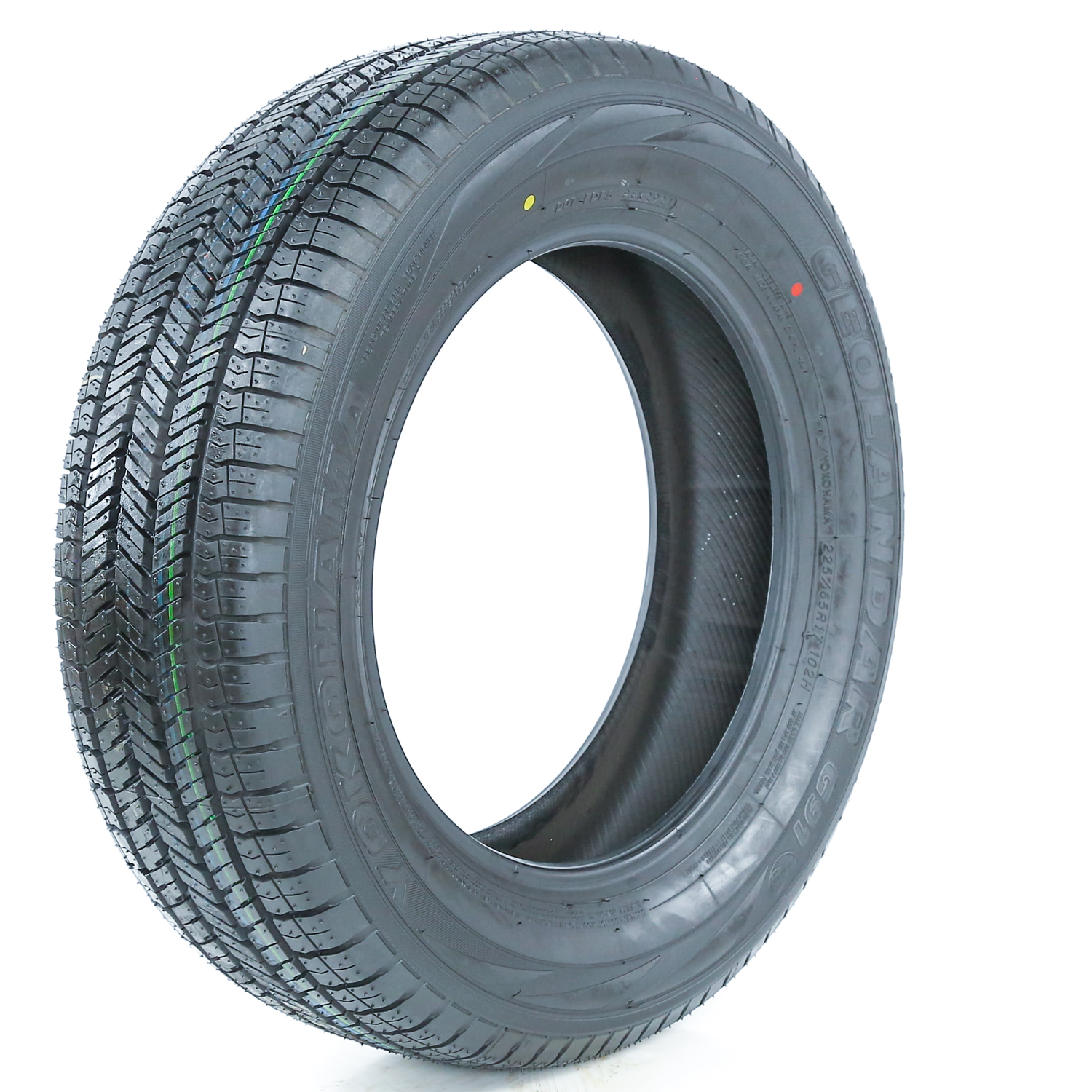 Yokohama Geolandar 225/65R17 102H BW All-Season Versatile Tire for
