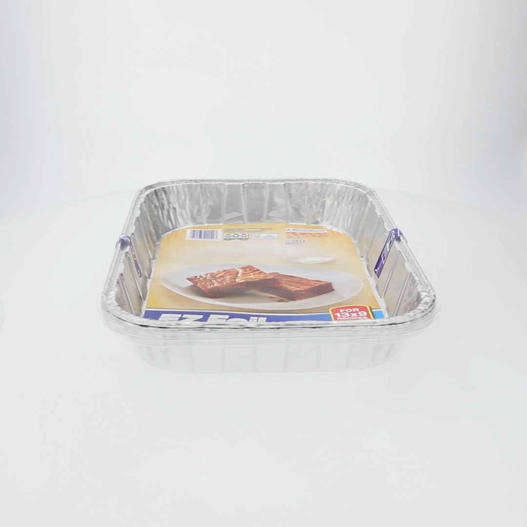 EZ Foil Disposable Cake Pans with Lids, 13 x 9 in., 2 Count