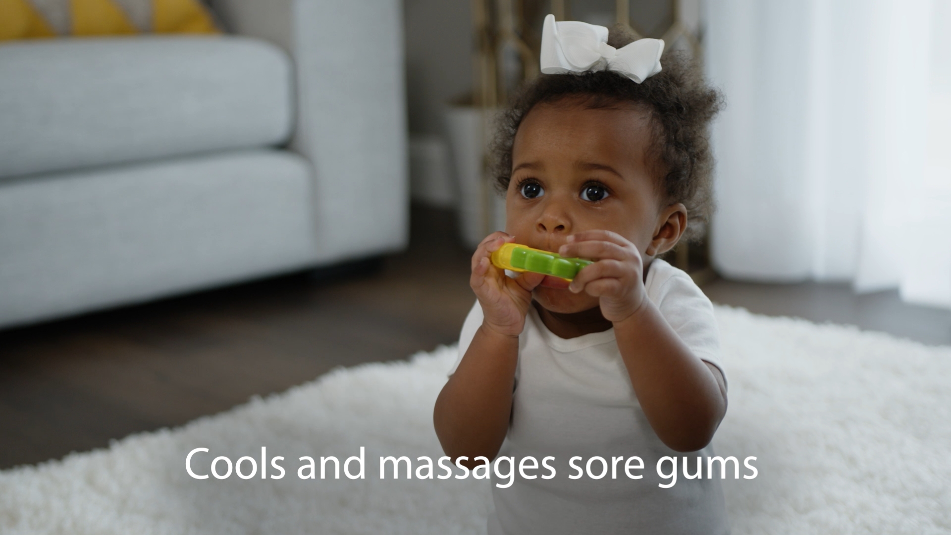 thumbnail video image 2 of Dr. Brown's Aqua Cool Water-Filled Baby Teether, Cool Relief, BPA Free, Pineapple/Apple, 3m+, 2 Pack, 2 of 22