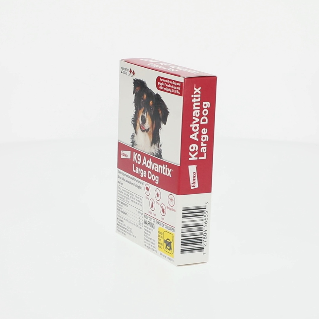 K9 Advantix II Flea Tick Mosquito Prevention for Large Dogs 21-55