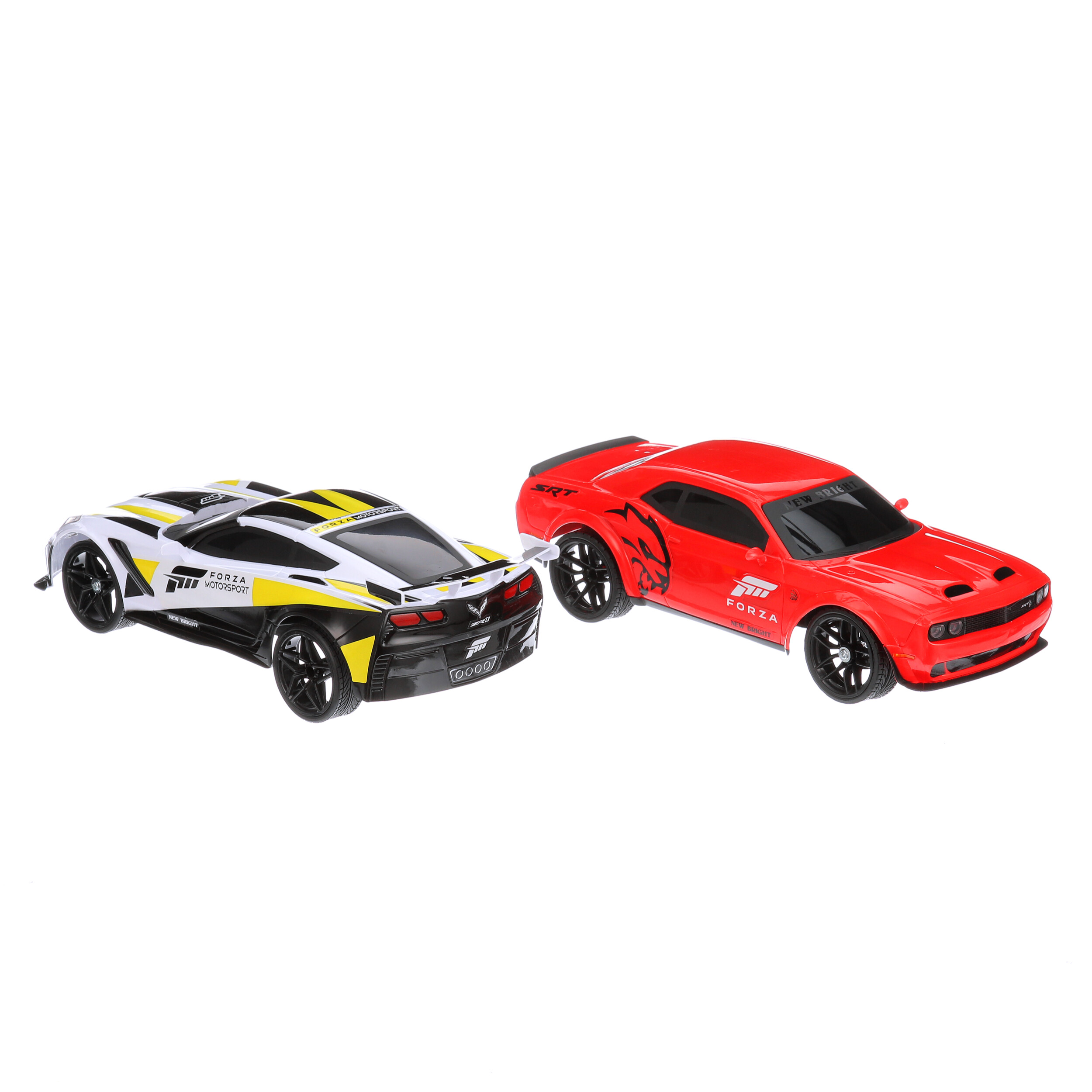 New Bright (1:16) Forza Motorsport Corvette & Challenger Battery Radio  Control Set, 9166U 