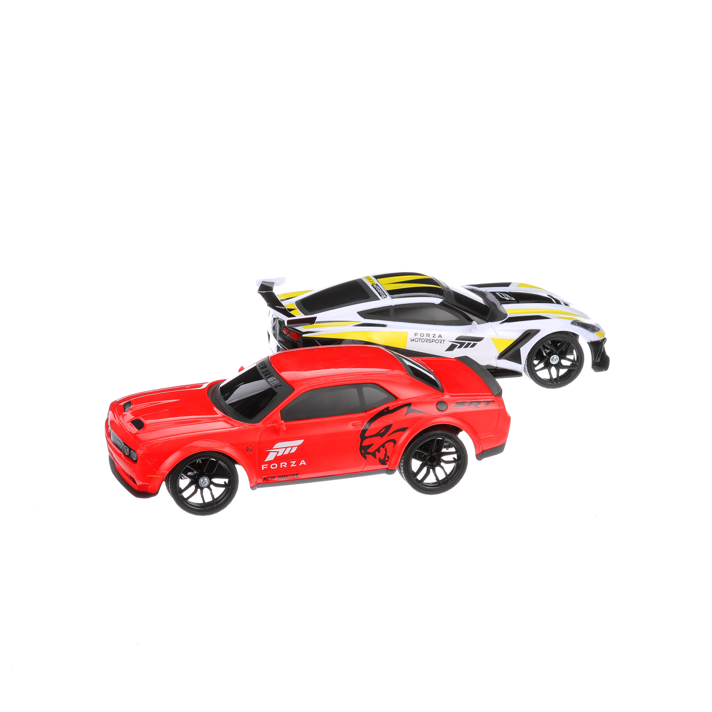 New Bright (1:16) Forza Motorsport Corvette & Challenger Battery Radio  Control Set, 9166U
