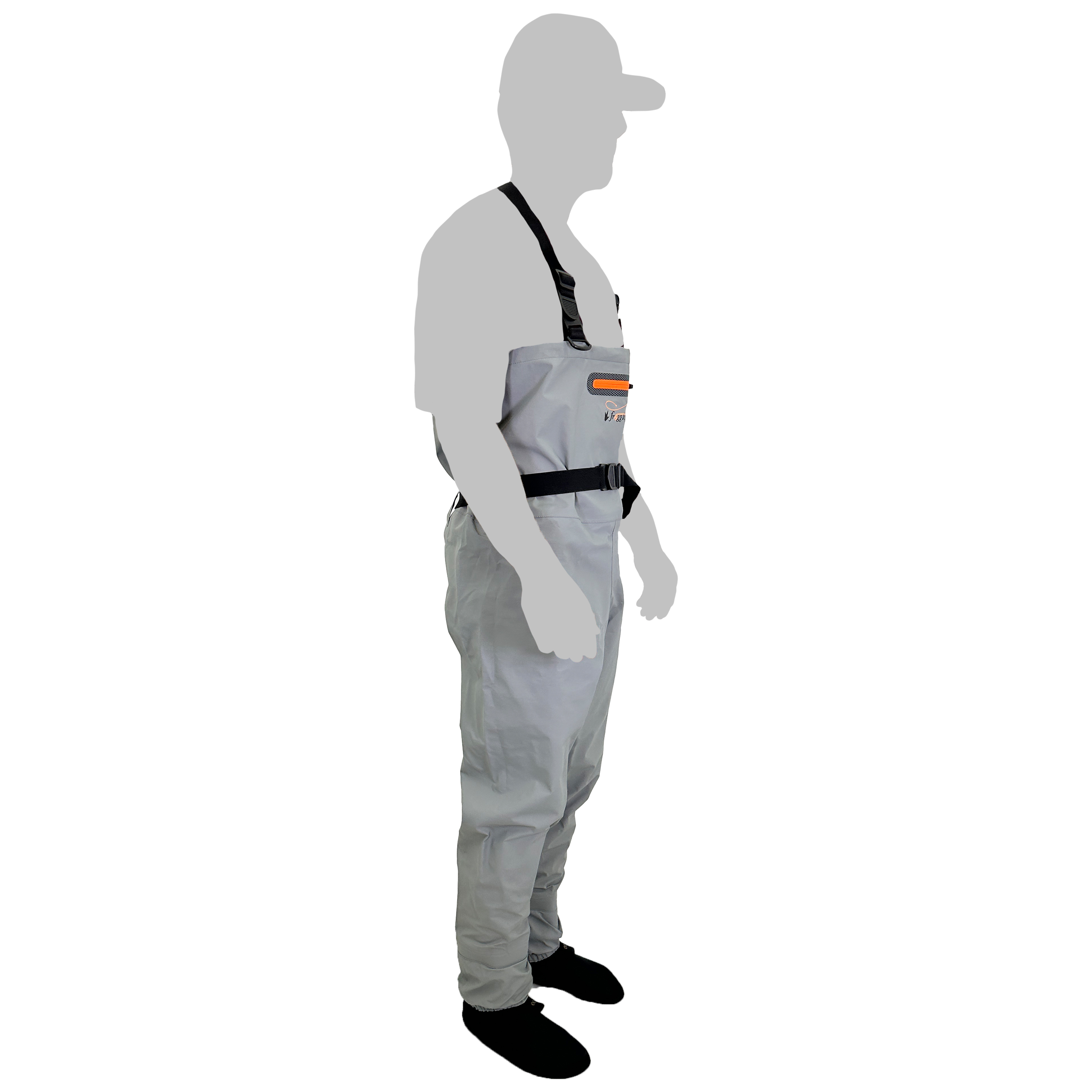 Frogg Toggs Canyon II Breathable Stockingfoot Chest Wader, Slate