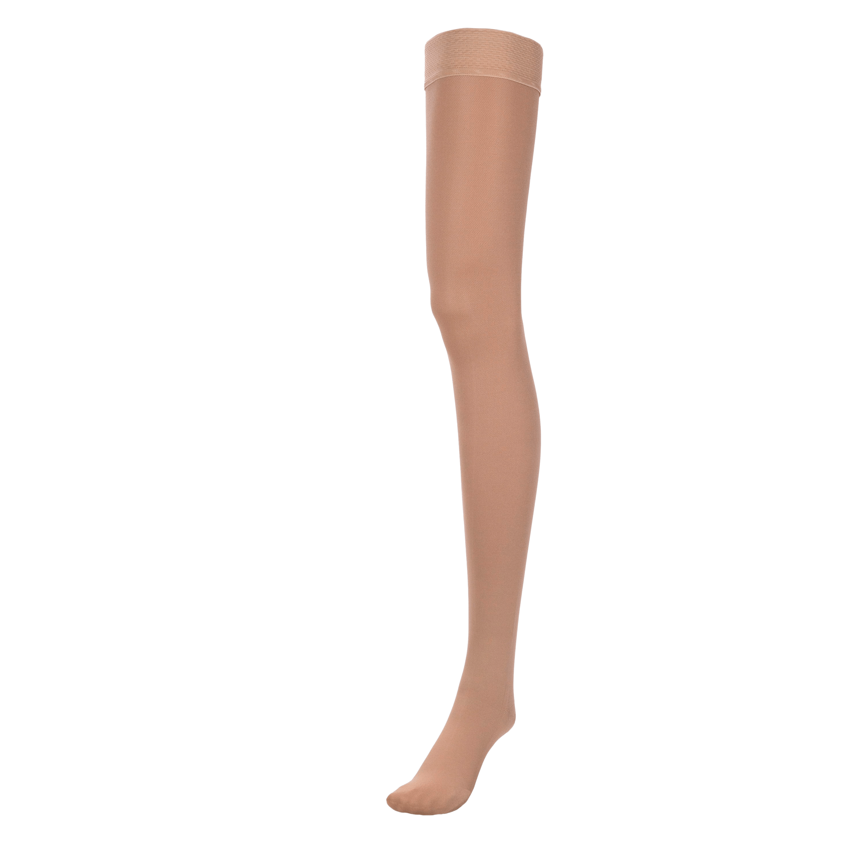 3XL Thigh High compression Stockings For circulation Leg 20-30mmHg- Support  Thigh-Hi Leg Sleeve With grip Top - Plus Size Beige 3X-Large A609BE6 