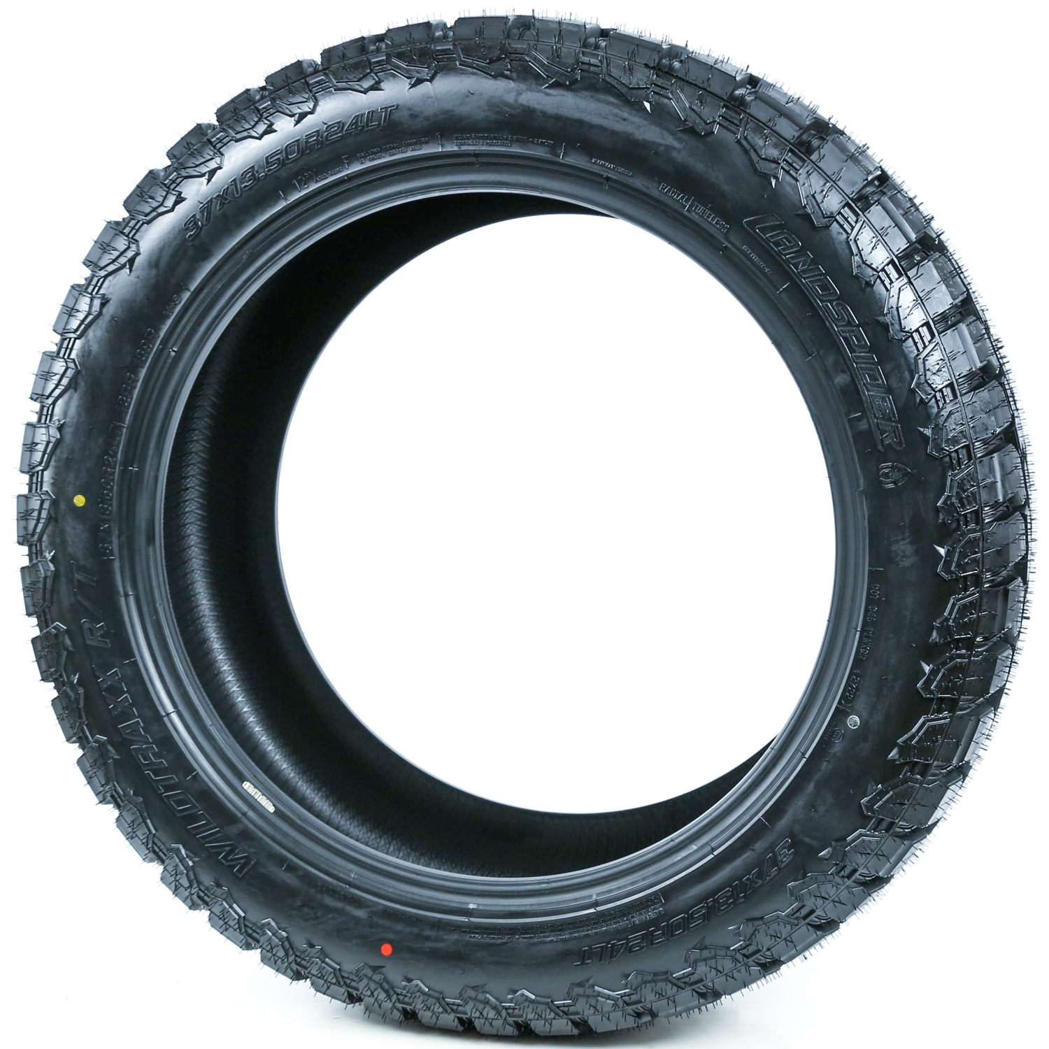 Landspider Wildtraxx Rugged Terrain Tire, Size LT 37X13.50R24 Load