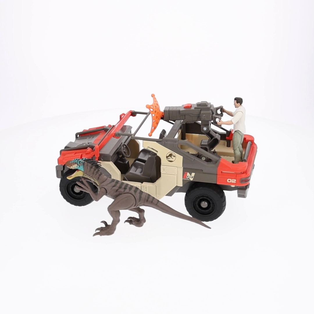 Jurassic World Rebirth Launch 'N Battle Vehicle, 10.7