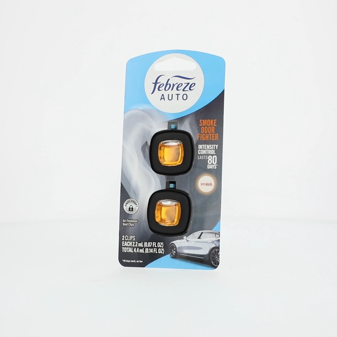 febreze cigarette smoke car best for Buy Febreze Odor-Fighting Auto Air Freshener, Vent Clip, Smoke Odor especially for individuals with cognitive disorders Febreze, Car Air Freshener, Smoke